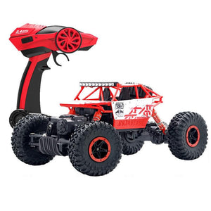 RC Cars Off-Road Remote Control Car Trucks Vehicle 2.4Ghz 4WD Powerful 1: 18 Racing Climbing Cars Radio Electric Rock Crawler Buggy Hobby Toy for Kids
