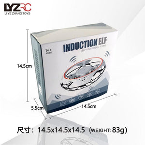 Mini induction four-axis aircraft automatic obstacle avoidance infrared induction ufo toy