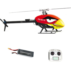 FLY WING FW450L V2.5 6CH FBL 3D Flying GPS Altitude Hold One-key Return RC Helicopter RTF
