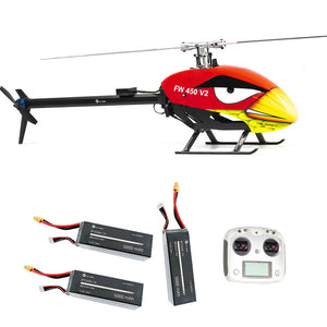 FLY WING FW450L V2.5 6CH FBL 3D Flying GPS Altitude Hold One-key Return RC Helicopter RTF