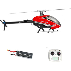 FLY WING FW450L V2.5 6CH FBL 3D Flying GPS Altitude Hold One-key Return RC Helicopter RTF