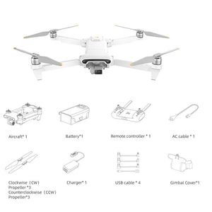 FIMI X8 PRO GPS Drone with 4K Camera 3-Axis Gimbal 37min Flight 15KM FPV Obstacle Avoidance Professional RC Quadcopter