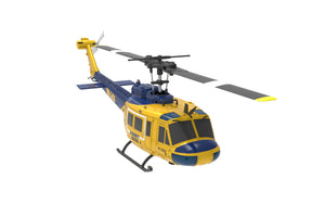 RC ERA C032 UH-1 2.4G 6CH 6-axis Gyroscope 1:48 Scale Huey Altitude Hold Optical Flow Positioning TOF Altitude Hold Flybarless RC Helicopter RTF