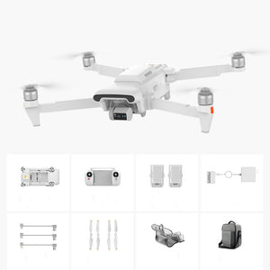 FIMI X8 TELE MAX Beyond Vision Roklink 5.0 20KM FPV With Dual Camera 4K 60fps 30X ZOOM 3-axis Mechanical Gimbal AI Super Night Video 47mins Flight Time GPS RC Drone Quadcopter RTF