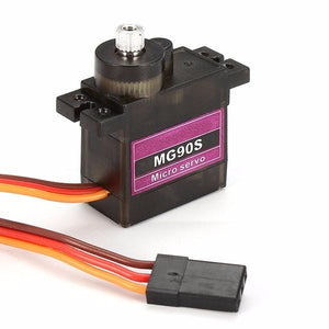 6X MG90S Metal Gear RC Micro Servo 13.4g for Mini Car / Mini Ship / Helicopter & Airplane