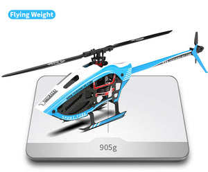 XZNRC F280 2.4G 6CH 6-Axis Gyro 3D6G Dual Brushless Direct Drive Motor Flybarless RC Helicopter