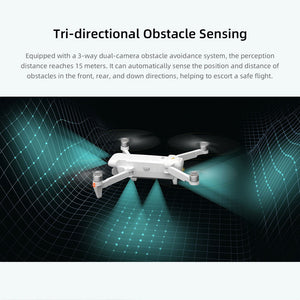 FIMI X8 PRO GPS Drone with 4K Camera 3-Axis Gimbal 37min Flight 15KM FPV Obstacle Avoidance Professional RC Quadcopter