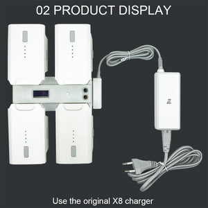 FIMI X8SE 2022 drone intelligent charging housekeeper supports charging 4 batteries at the same time