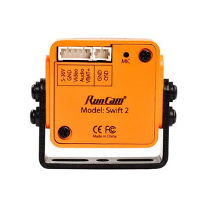 RunCam Swift 2 Micro FPV Camera OSD MIC 1/3 CCD 600TVL PAL FOV 130/150/165 Degree 2.5mm/2.3mm/2.1mm