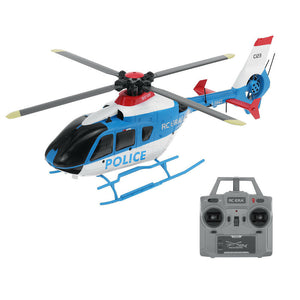 RC ERA C123 2.4G 6CH 6-Axis Gyro Optical Flow Localization Altitude Hold 1:36 EC135 Scale RC Helicopter RTF