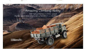 WPL B-24 1/16 remote control military truck 4WD off-road climbing vehicle
