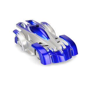 Wall climbing rc car with LED lights 360 degree stunt car