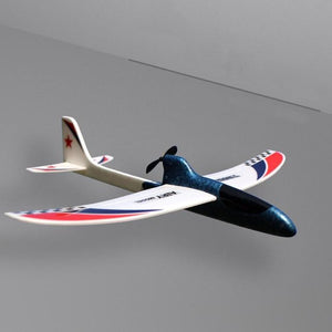 Hand throw gyro glider toy EPP electric foam plane