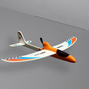 Hand throw gyro glider toy EPP electric foam plane