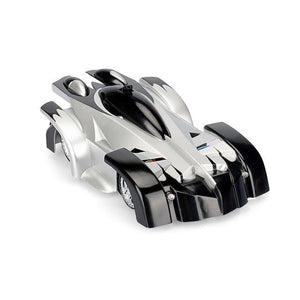 Wall climbing rc car with LED lights 360 degree stunt car