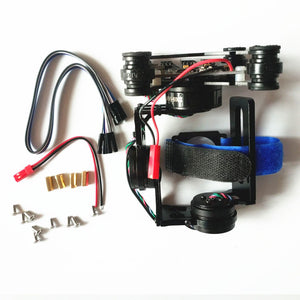 GOPRO03/GOPR04 CNC Metal Brushless 3-Axis Gimbal for GOPRO Series Compatible Cameras