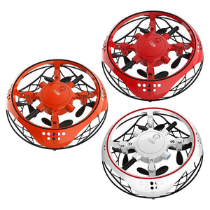 Mini induction four-axis aircraft automatic obstacle avoidance infrared induction ufo toy