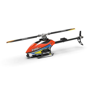 Upgraded YUXIANG F180 V2 6CH 3D 6G System Dual Brushless Direct Drive Motor Aileronless RC Helicopter with GPS & FPV