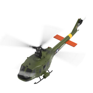 YuXiang F07 1:34 UH-1 HUEY Scale 2.4G 6CH Altitude Hold Optical Flow Positioning Dual Brushless Motor RC Helicopter