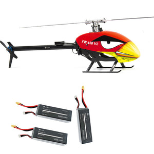 FLY WING FW450L V2.5 6CH FBL 3D Flying GPS Altitude Hold One-key Return RC Helicopter RTF