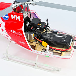 Flywing AS350 Scale RC Helicopter 80CM – GPS 20Min Flight, Brushless Motor, 3-Blade Rotor, One-Key Return, RTF