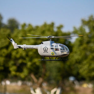 FLYWING BO-105  Class 470 6CH Brushless Motor GPS Fixed Point Altitude Hold Scale RC Helicopter