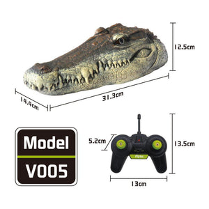 RC crocodile head boat 2.4Ghz waterproof simulation modeling toy