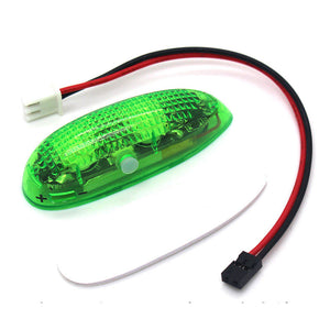 Wireless LED night light for helicopter/fixed wing aircraft