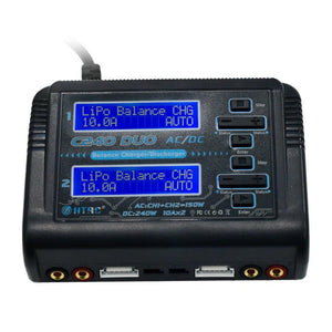 HTRC C240 DUO Balance Charger 150W Dual Channel RC Battery