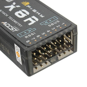 FrSky X8R 2.4G 16CH SBUS Smart Port Full Duplex Telemetry Receiver With New Antenna