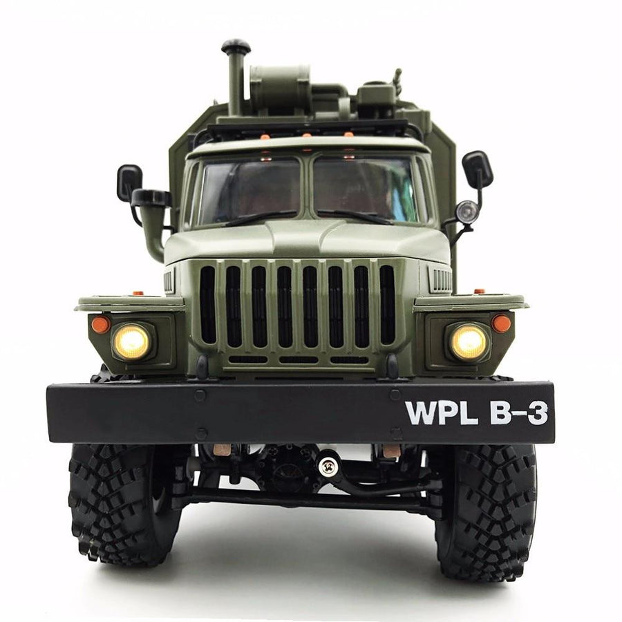 WPL B36 rc military trucks 1/16 2.4G 6WD off-road climbing military ve ...