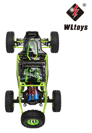 WLtoys 12427 2.4G 1/12 4WD Crawler RC Car With LED Light 7.4V 1500mAh