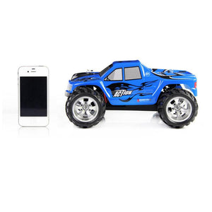 Wltoys A979 RC off-road vehicle 1/18 2.4GHz 4WD 50KM / h  RTR Model-Black, Blue